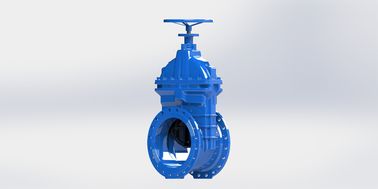 Противокоррозионный не поднимающийся ствол клапана прочная железная резьба, одобренная с ручным колесом