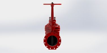 Класс 125/150 Давление UL FM Входной клапан Работа ручного колеса Слияние с эпоксидным покрытием