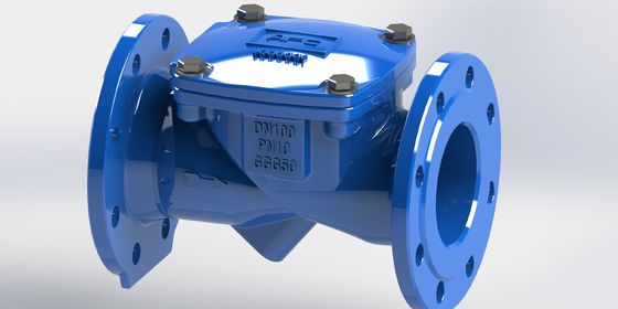 Сертифицированный ISO Swing Flex Check Valve с печатью EPDM и давлением PN10 для трубопроводов