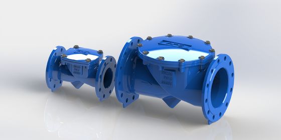 Сертифицированный ISO Swing Flex Check Valve с EPDM-типовым материалом для температурного диапазона от 0 до 80 °C