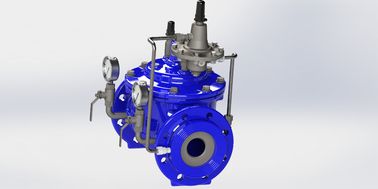 Ручное действие SS304 Пилотный клапан управления потоком воды EPDM