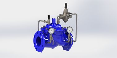 Ручное действие SS304 Пилотный клапан управления потоком воды EPDM