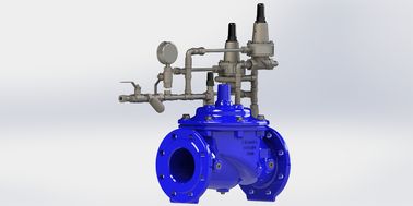 PN10 Сверхурочный антиципатор клапана EPDM резиновый ручной заряд и концы фланца