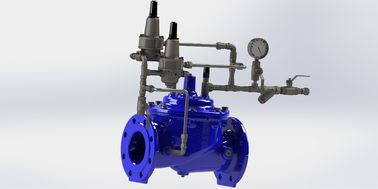 PN10 Сверхурочный антиципатор клапана EPDM резиновый ручной заряд и концы фланца